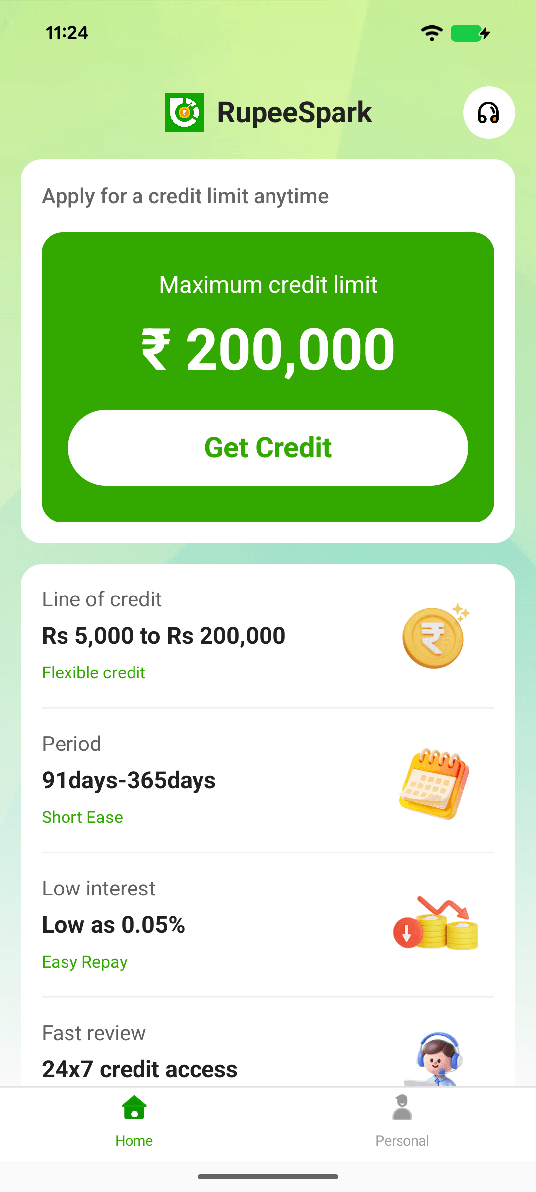 RupeeSpark App